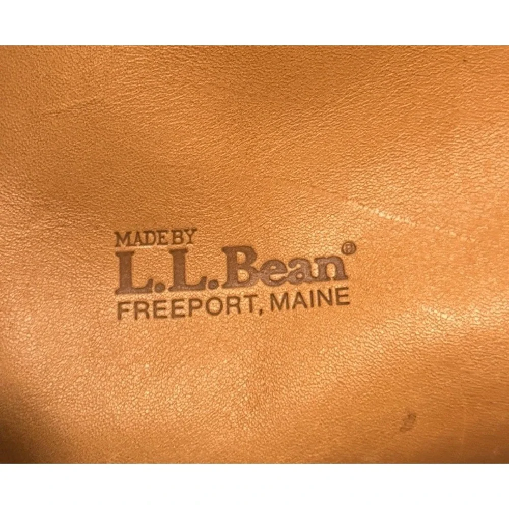 Vintage LL Bean XL Leather Boat Tote Bag Luggage EXTREMELY RARE 22